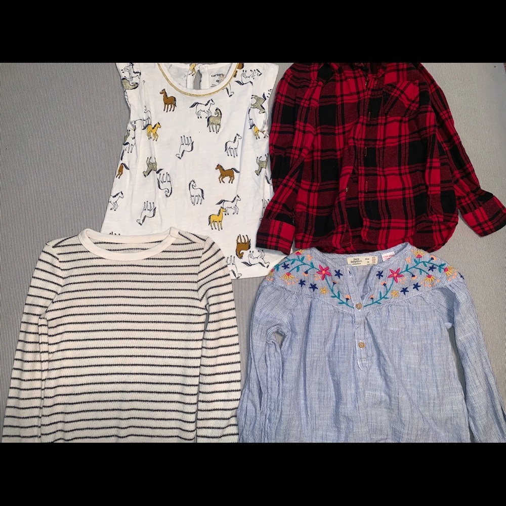 Toddler Tops 4 for $8